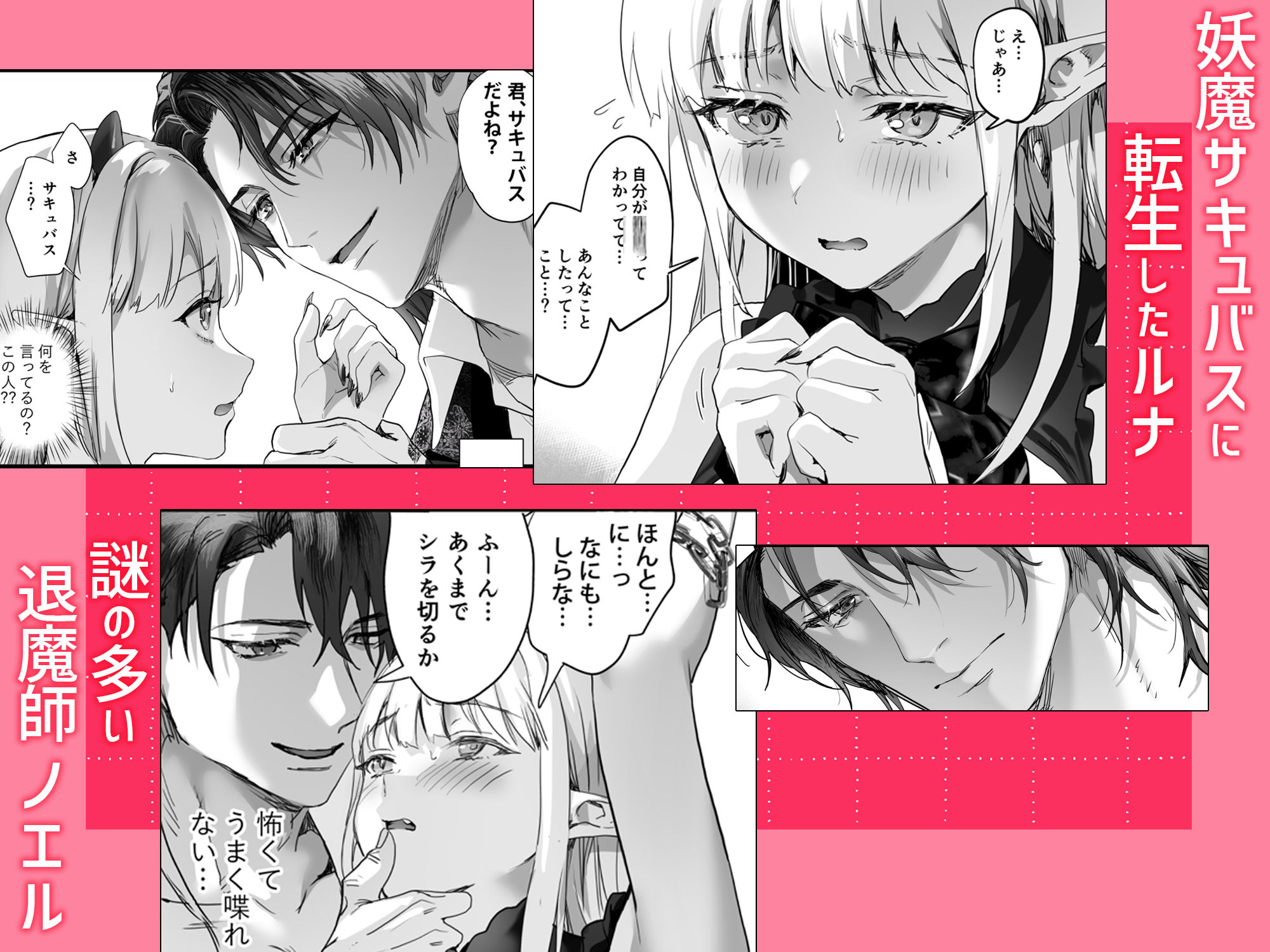 クンニと巨乳の魅力が凝縮！ワケアリ退魔師がサキュバスとのラブラブ恋に堕ちる - 画像1